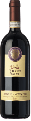41,95 € Envio grátis | Vinho tinto Poggio Salvi D.O.C.G. Brunello di Montalcino Tuscany Itália Sangiovese Garrafa 75 cl