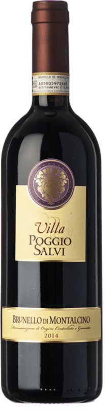 41,95 € Бесплатная доставка | Красное вино Poggio Salvi D.O.C.G. Brunello di Montalcino Тоскана Италия Sangiovese бутылка 75 cl