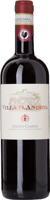 10,95 € Бесплатная доставка | Красное вино Villa S. Andrea D.O.C.G. Chianti Classico Тоскана Италия Merlot, Cabernet Sauvignon, Sangiovese бутылка 75 cl