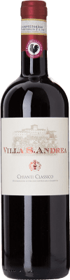 10,95 € Free Shipping | Red Wine Villa S. Andrea Classic D.O.C.G. Chianti Tuscany Italy Merlot, Cabernet Sauvignon, Sangiovese 75 cl