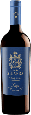 16,95 € Envío gratis | Vino Tinto Viña Bujanda Crianza D.O.Ca. Rioja La Rioja España Graciano 75 cl