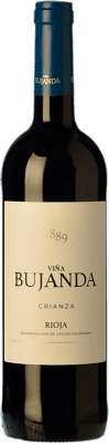10,95 € Kostenloser Versand | Rotwein Viña Bujanda Crianza — Kurze Fassreifung D.O.Ca. Rioja La Rioja Spanien Tempranillo Flasche 75 cl
