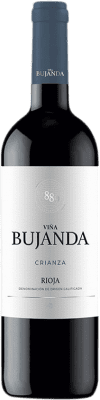 6,95 € 送料無料 | 赤ワイン Viña Bujanda 高齢者 D.O.Ca. Rioja ラ・リオハ スペイン Tempranillo ボトル 75 cl