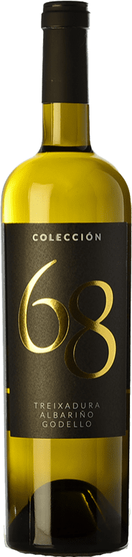 15,95 € Kostenloser Versand | Weißwein Viña Costeira Colección 68 D.O. Ribeiro Galizien Spanien Godello, Treixadura, Albariño — Albarinho Flasche 75 cl