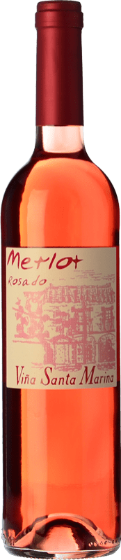 5,95 € Envoi gratuit | Vin Rosé Santa Marina I.G.P. Vino de la Tierra de Extremadura Estrémadure Espagne Merlot Bouteille 75 cl