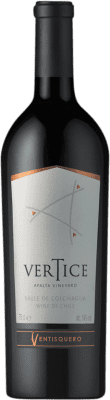 26,95 € Envío gratis | Vino Tinto Viña Ventisquero Vertice Reserva I.G. Valle del Maipo Valle del Maipo Chile Syrah, Carmenère 75 cl