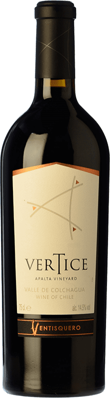 32,95 € Envoi gratuit | Vin rouge Viña Ventisquero Vertice Réserve I.G. Valle del Maipo Vallée de Maipo Chili Syrah, Carmenère Bouteille 75 cl