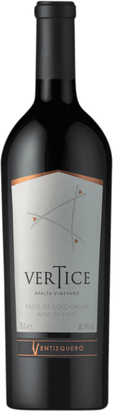 34,95 € Free Shipping | Red wine Viña Ventisquero Vertice Reserve I.G. Valle del Maipo Maipo Valley Chile Syrah, Carmenère Bottle 75 cl