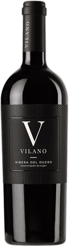 56,95 € Kostenloser Versand | Rotwein Viña Vilano Reserve D.O. Ribera del Duero Kastilien und León Spanien Tempranillo Flasche 75 cl