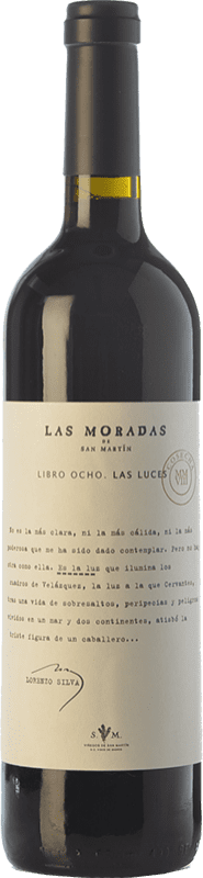 44,95 € Free Shipping | Red wine Viñedos de San Martín Las Moradas Las Luces Aged D.O. Vinos de Madrid Madrid's community Spain Grenache Bottle 75 cl