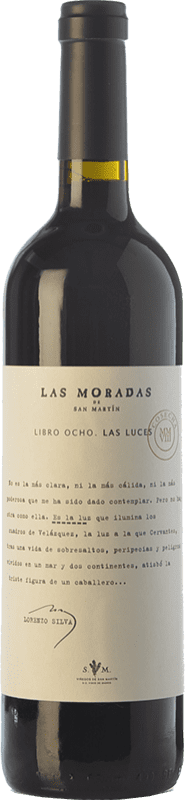 45,95 € Free Shipping | Red Wine Viñedos de San Martín Las Moradas Las Luces Crianza — Aged D.O. Vinos de Madrid Madrid's community Spain Garnacha — Grenache Bottle 75 cl