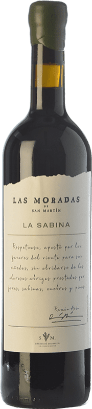 19,95 € Free Shipping | Red Wine Viñedos de San Martín Las Moradas La Sabina Crianza — Aged D.O. Vinos de Madrid Madrid's community Spain Garnacha — Grenache Bottle 75 cl