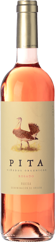 11,95 € 免费送货 | 桃红葡萄酒 Dominio de Verderrubí Pita D.O. Rueda 卡斯蒂利亚莱昂 西班牙 Garnacha — 歌海娜 Eco — 生态 有机 天然 75 cl