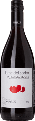 16,95 € 免费送货 | 红酒 Agricolavinica Lame del Sorbo D.O.C. Molise 莫利塞 意大利 Tintilla 瓶子 75 cl