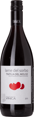 16,95 € Kostenloser Versand | Rotwein Agricolavinica Lame del Sorbo D.O.C. Molise Molise Italien Tintilla Flasche 75 cl