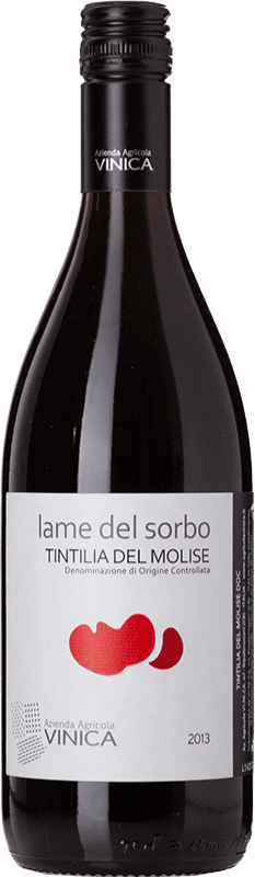 16,95 € Free Shipping | Red wine Agricolavinica Lame del Sorbo D.O.C. Molise Molise Italy Tintilla Bottle 75 cl