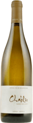 36,95 € 送料無料 | 白ワイン Sarnin-Berrux A.O.C. Chablis ブルゴーニュ フランス Chardonnay — シャルドネ Eco — エコ ビオ オーガニック 75 cl