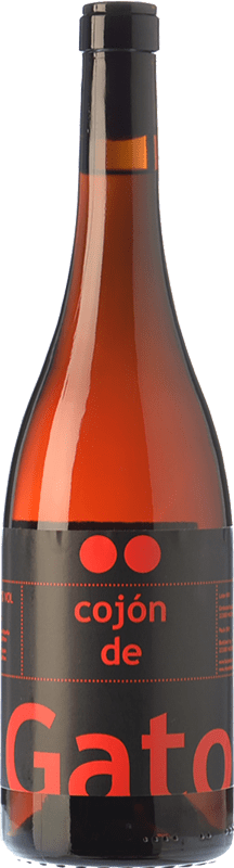 5,95 € Spedizione Gratuita | Vino rosato Vinos Divertidos Cojón de Gato Rosado D.O. Somontano Aragona Spagna Grenache Bottiglia 75 cl