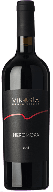 12,95 € 免费送货 | 红酒 Vinosìa Neromora D.O.C. Irpinia 坎帕尼亚 意大利 Aglianico 瓶子 75 cl