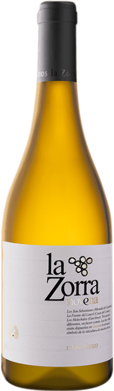 31,95 € Бесплатная доставка | Белое вино Vinos La Zorra La Novena старения Испания Rufete White бутылка 75 cl