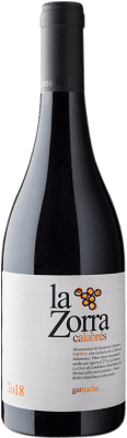 27,95 € Free Shipping | Red wine Vinos La Zorra Garnacha Calabrés Oak D.O.P. Vino de Calidad Sierra de Salamanca Castilla y León Spain Bottle 75 cl