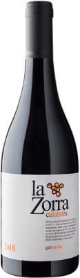 19,95 € Envío gratis | Vino Tinto Vinos La Zorra Garnacha Calabrés Roble D.O.P. Vino de Calidad Sierra de Salamanca Castilla y León España 75 cl