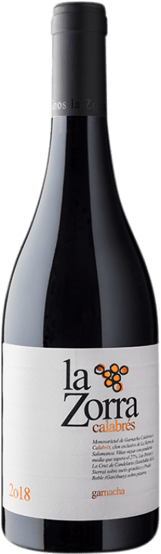 32,95 € Envoi gratuit | Vin Rouge Vinos La Zorra Garnacha Calabrés Chêne D.O.P. Vino de Calidad Sierra de Salamanca Castille et Leon Espagne 75 cl