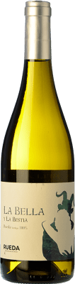 11,95 € Бесплатная доставка | Белое вино Vins Inquiets La Bella D.O. Rueda Кастилия-Леон Испания Verdejo — Вердехо 75 cl