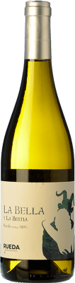 10,95 € 送料無料 | 白ワイン Vins Inquiets La Bella D.O. Rueda カスティーリャ・イ・レオン スペイン Verdejo ボトル 75 cl