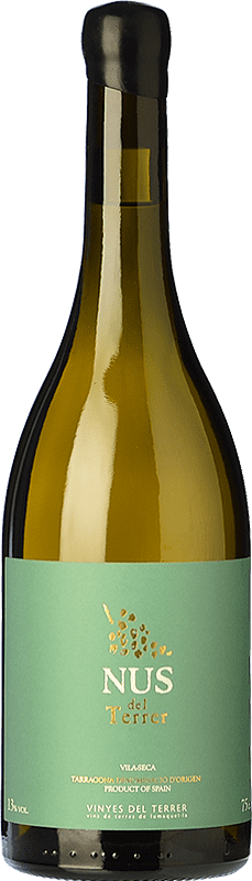 43,95 € Бесплатная доставка | Белое вино Vinyes del Terrer Nus Blanc старения D.O. Tarragona Каталония Испания Sauvignon White бутылка 75 cl