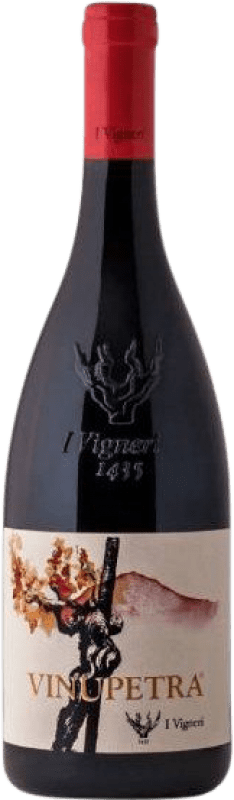 49,95 € Free Shipping | Red wine I Vigneri di Salvo Foti Vinupetra D.O.C. Etna Sicily Italy Nerello Mascalese, Nerello Cappuccio Bottle 75 cl