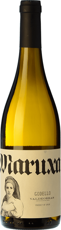 14,95 € Envío gratis | Vino Blanco Virxe de Galir Maruxa D.O. Valdeorras Galicia España Godello 75 cl