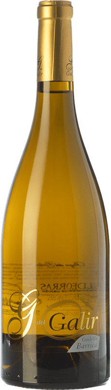 18,95 € Бесплатная доставка | Белое вино Virxe de Galir G de Galir Fermentado en Barrica старения D.O. Valdeorras Галисия Испания Godello бутылка 75 cl