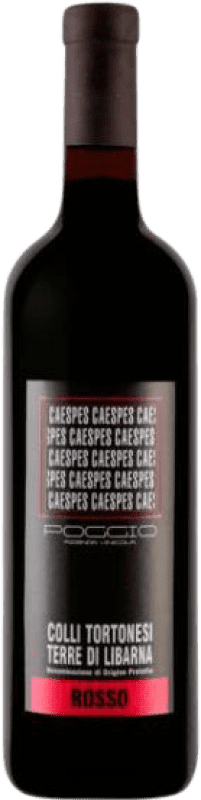 10,95 € Envío gratis | Vino Tinto Ezio Poggio Caespes Terre di Libarna Timorasso D.O.C. Colli Tortonesi Piemonte Italia Bonarda, Barbera Botella 75 cl
