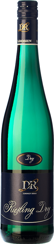 12,95 € Envio grátis | Vinho Branco Dr. Loosen Dry — Seco Q.b.A. Mosel Alemanha Riesling Garrafa 75 cl