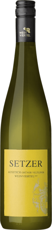 19,95 € Envío gratis | Vino blanco Setzer Ausstich Seco Austria Grüner Veltliner Botella 75 cl