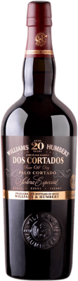 43,95 € 送料無料 | 酒精強化ワイン Williams & Humbert 2 Dos Cortados Palo Cortado — パロ・コルタド D.O. Jerez-Xérès-Sherry アンダルシア スペイン Palomino Fino 20 年 ミディアムボトル 50 cl