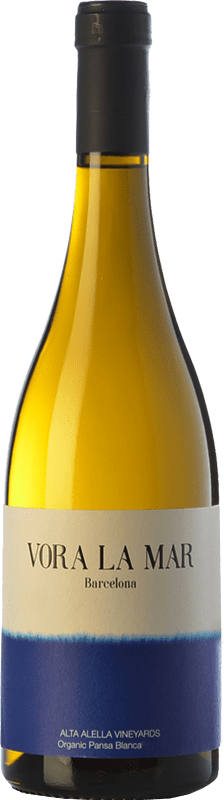 12,95 € Spedizione Gratuita | Vino bianco Wineissocial Vora la Mar D.O. Alella Spagna Xarel·lo Biologico Bottiglia 75 cl