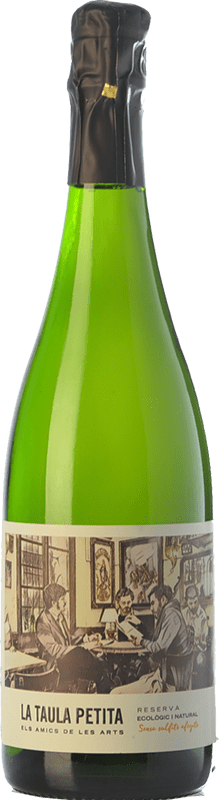 22,95 € Kostenloser Versand | Weißer Sekt Wineissocial La Taula Petita Brut — Herb D.O. Cava Spanien Macabeo Eco — Biologisch Flasche 75 cl