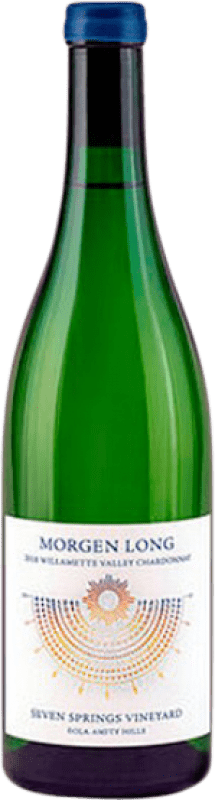 101,95 € Free Shipping | White Wine Morgen Long Seven Springs Single Vineyard A.V.A. Eola-Amity Hills Oregon United States Chardonnay Bottle 75 cl