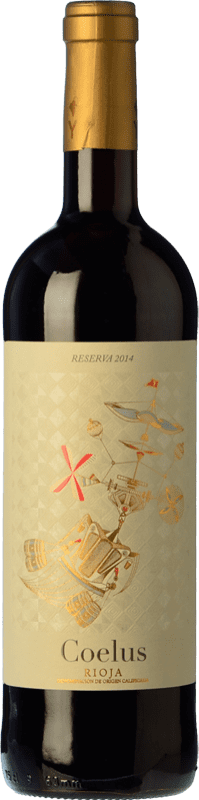 12,95 € Envoi gratuit | Vin rouge Yllera Coelus Réserve D.O.Ca. Rioja La Rioja Espagne Tempranillo, Grenache, Mazuelo Bouteille 75 cl