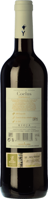 4,95 € Free Shipping | Red wine Yllera Coelus Joven D.O.Ca. Rioja The Rioja Spain Tempranillo Bottle 75 cl