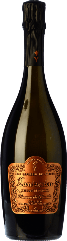 13,95 € Envoi gratuit | Vin Mousseux Blanc Yllera Cantosán Brut Nature Réserve Familiale D.O. Rueda Castille et Leon Espagne Verdejo Bouteille 75 cl