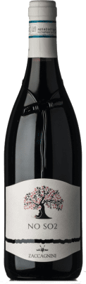 11,95 € Envío gratis | Vino Tinto Zaccagnini NO SO2 D.O.C. Montepulciano d'Abruzzo Abruzzo Italia Montepulciano Eco — Ecológico 75 cl