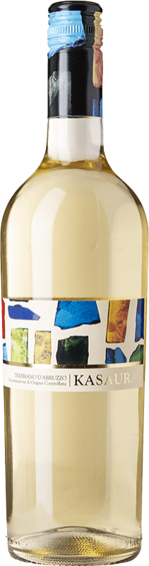 6,95 € Бесплатная доставка | Белое вино Zaccagnini Kasaura D.O.C. Trebbiano d'Abruzzo Абруцци Италия Trebbiano d'Abruzzo бутылка 75 cl