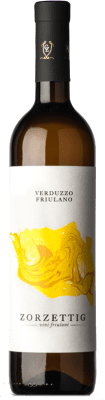 12,95 € Spedizione Gratuita | Vino Bianco Zorzettig D.O.C. Colli Orientali del Friuli Friuli-Venezia Giulia Italia Verduzzo Friulano 75 cl