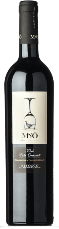19,95 € Бесплатная доставка | Красное вино Zorzettig Myò D.O.C. Colli Orientali del Friuli Фриули-Венеция-Джулия Италия Refosco — Рефоско Бутылка 75 cl