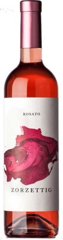 11,95 € Free Shipping | Rosé Wine Zorzettig I.G.T. Friuli - Venezia Giulia Friuli-Venezia Giulia Italy Merlot Bottle 75 cl