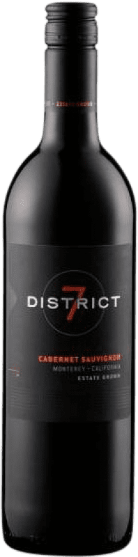 13,95 € Kostenloser Versand | Rotwein District 7 I.G. Monterey Kalifornien Vereinigte Staaten Cabernet Sauvignon Flasche 75 cl