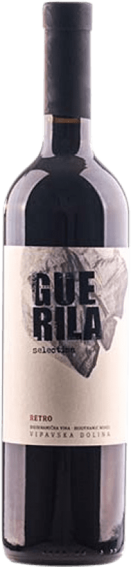 21,95 € Envío gratis | Vino tinto Guerila Wines Retro Selection Red I.G. Valle de Vipava Valle de Vipava Eslovenia Merlot, Cabernet Franc, Barbera Botella 75 cl